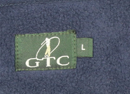 Mens UK Size L GTC Blue Pullover Sweatshirt