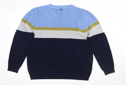 Womens UK Size XL Nümph Blue Pullover Jumper