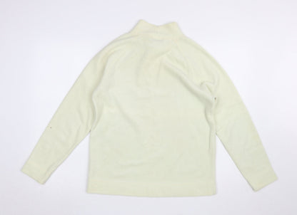 Womens UK Size 12 BHS Beige Pullover Sweatshirt