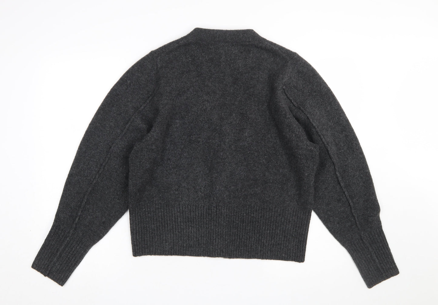 Womens UK Size M Marks and Spencer Grey Cardigan Jumper