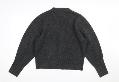 Womens UK Size M Marks and Spencer Grey Cardigan Jumper