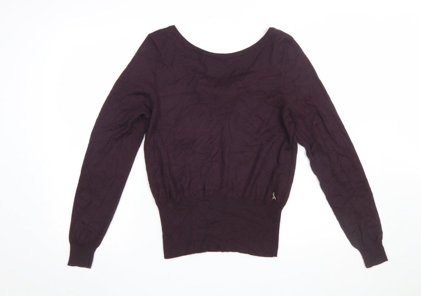 Womens UK Size S Patrizia Pepe Purple Pullover Jumper