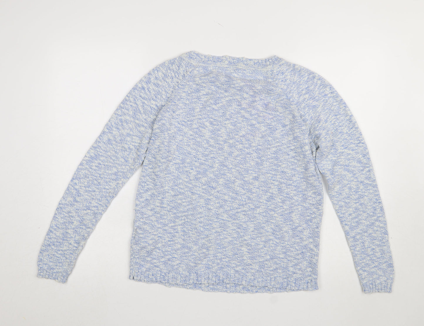 Womens UK Size M Superdry Blue Pullover Jumper