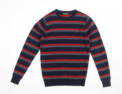 Mens UK Size XS Cedarwood State Blue Pullover Jumper