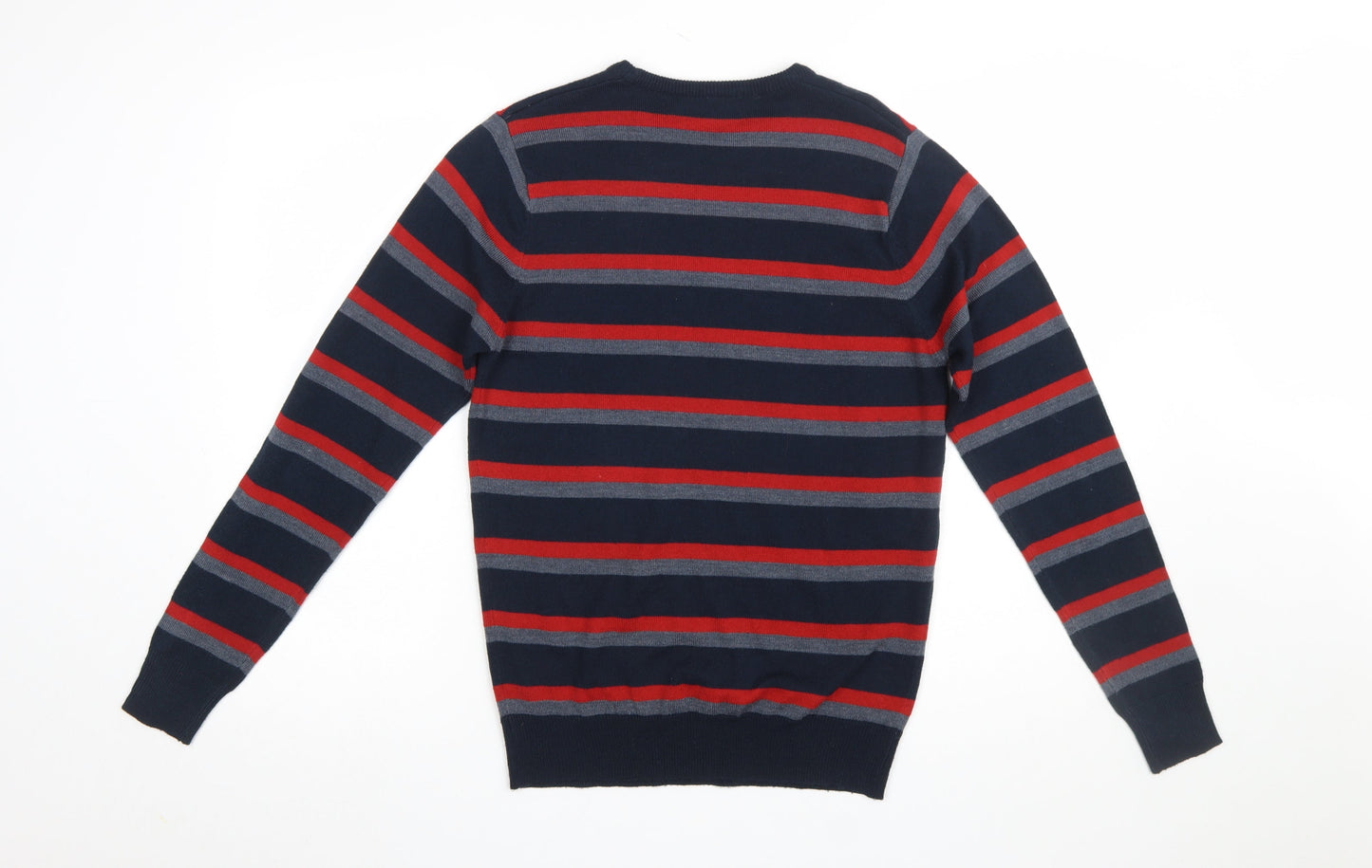 Mens UK Size XS Cedarwood State Blue Pullover Jumper