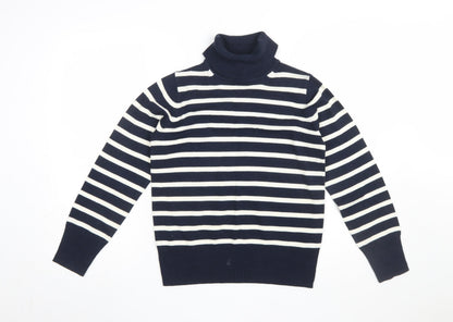 Womens UK Size 10 Marks and Spencer Blue Pullover Jumper