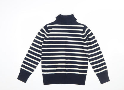 Womens UK Size 10 Marks and Spencer Blue Pullover Jumper