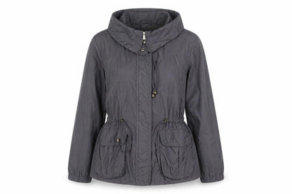 Womens UK Size 14 Debenhams Grey Anorak Coat