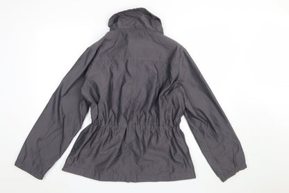 Womens UK Size 14 Debenhams Grey Anorak Coat