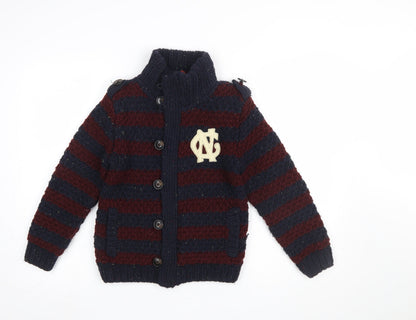 Boys UK Size 10 Years Scotch Shrunk Multicoloured Cardigan Jumper