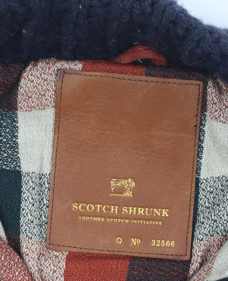 Boys UK Size 10 Years Scotch Shrunk Multicoloured Cardigan Jumper