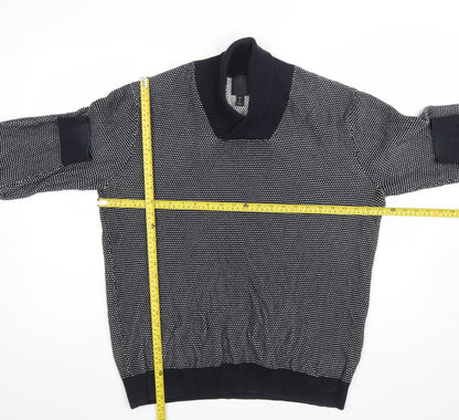 Mens UK Size L H&M Blue Pullover Jumper