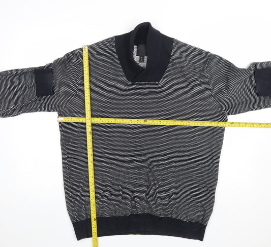 Mens UK Size L H&M Blue Pullover Jumper