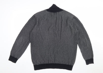 Mens UK Size L H&M Blue Pullover Jumper