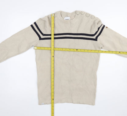 Mens UK Size L Tribord Beige Pullover Jumper