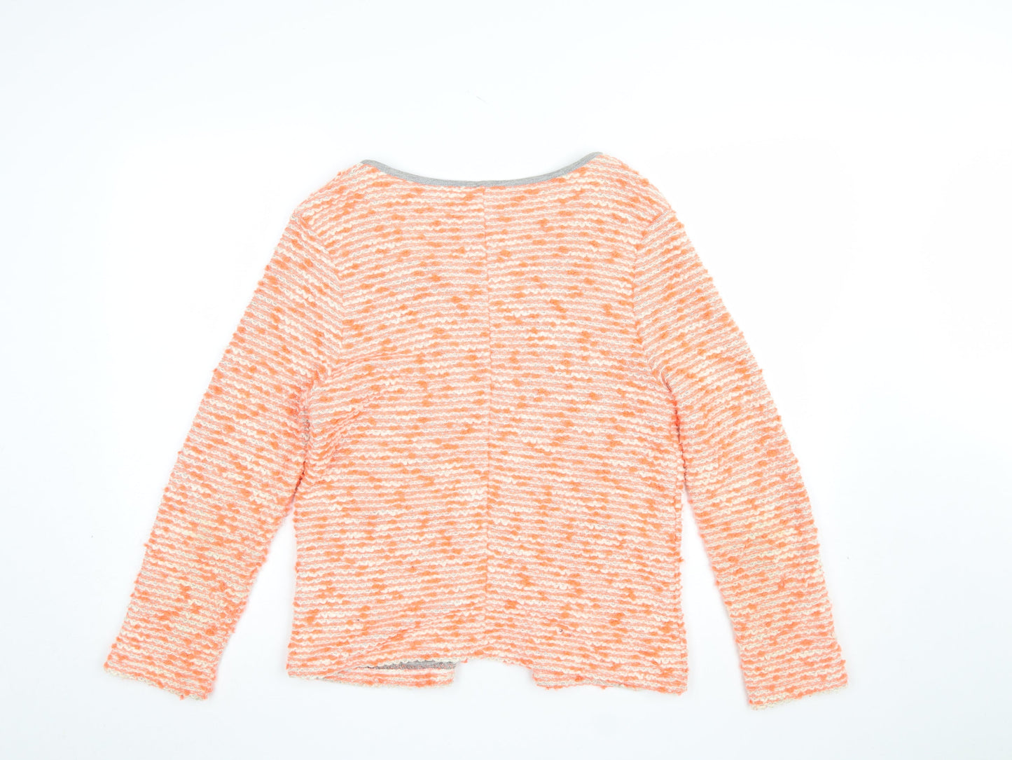 Womens UK Size 12 ASOS Orange Cardigan Jumper