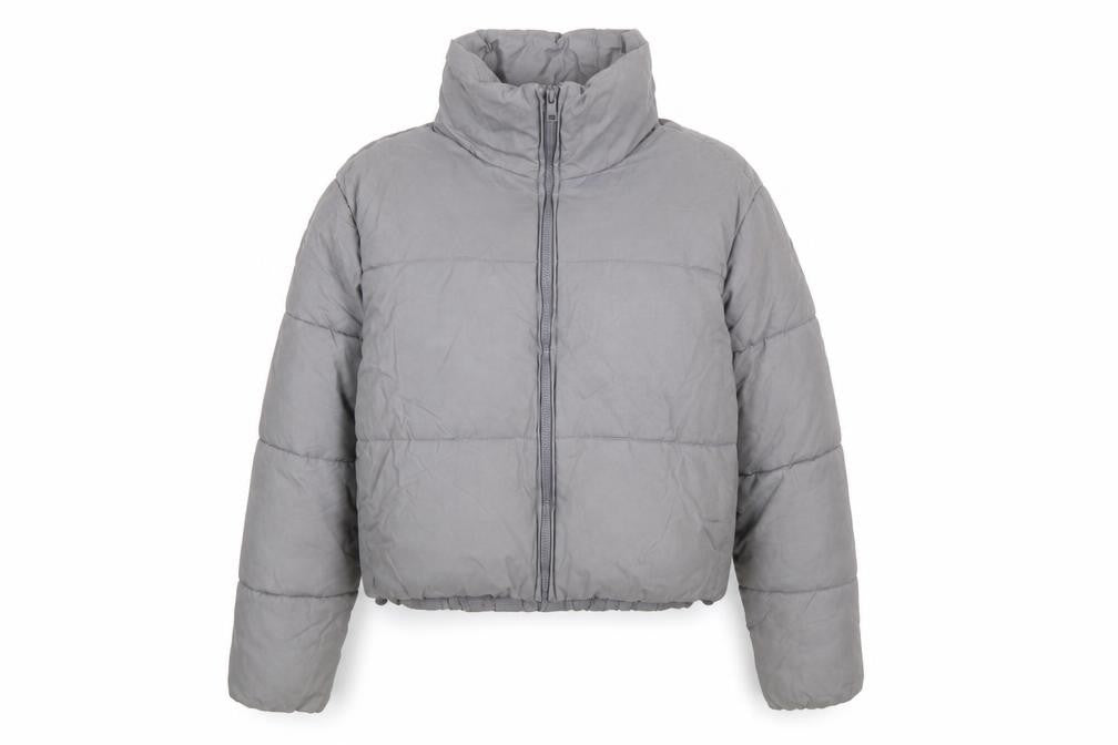 Womens UK Size 12 Zara Grey Puffer Jacket