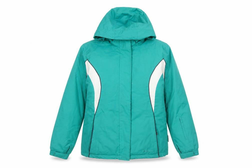 Parallel Womens Green Size 12 Ski Jacket Hooded Waterproof Winter Coat