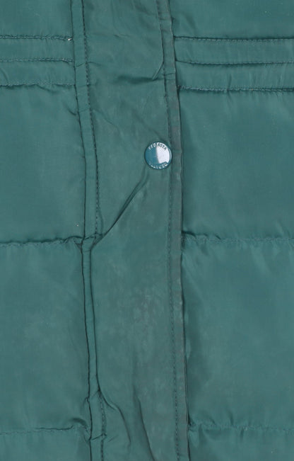 Womens UK Size 8 Regatta Green Puffer Jacket