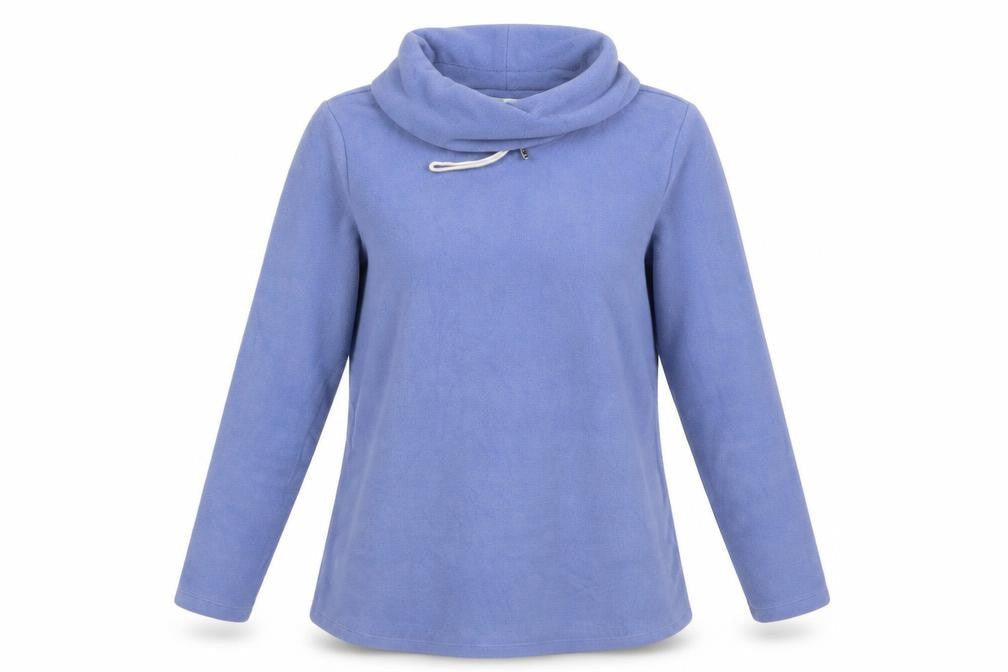 D&Co Active Women's Blue Fleece Pullover Sweatshirt Size M