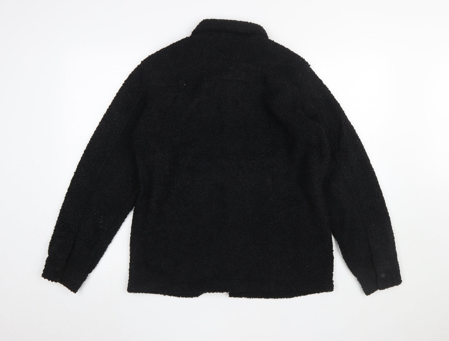 Mens UK Size S Larsson & Co Black Basic Jacket