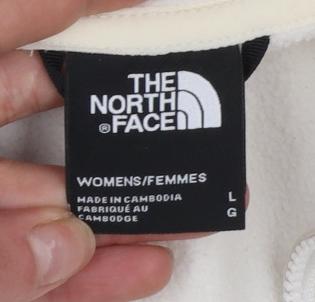 Womens UK Size L The North Face Ivory Pullover Sweatshirt