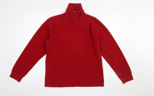 Mens UK Size S F.lli Campagnolo Red Pullover Sweatshirt