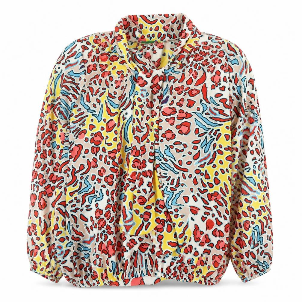 Womens UK Size 14 Onjenu London Multicoloured Tunic Blouse
