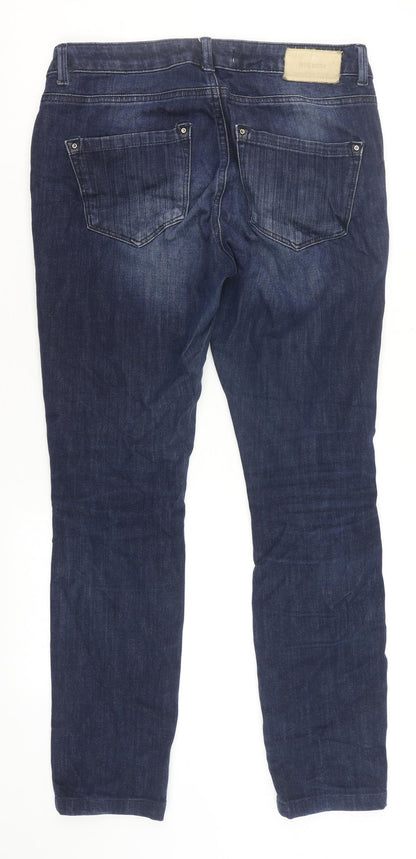 Womens UK Size 12 mos mosh Slim Fit Skinny Blue Jeans