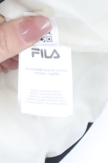 Mens UK Size L FILA Black Puffer Jacket