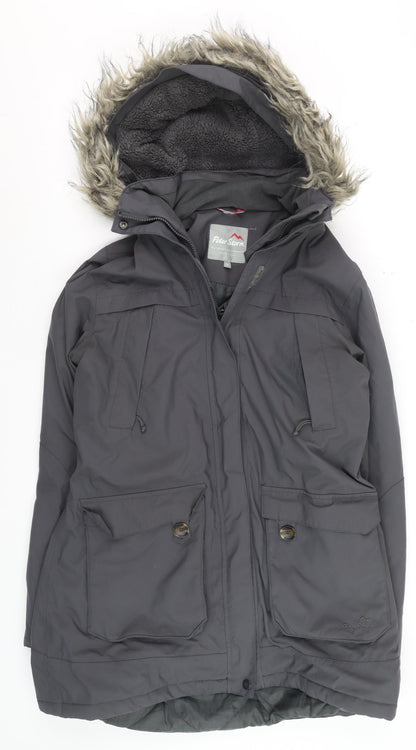 Womens UK Size 12 Peter Storm Grey Parka Coat