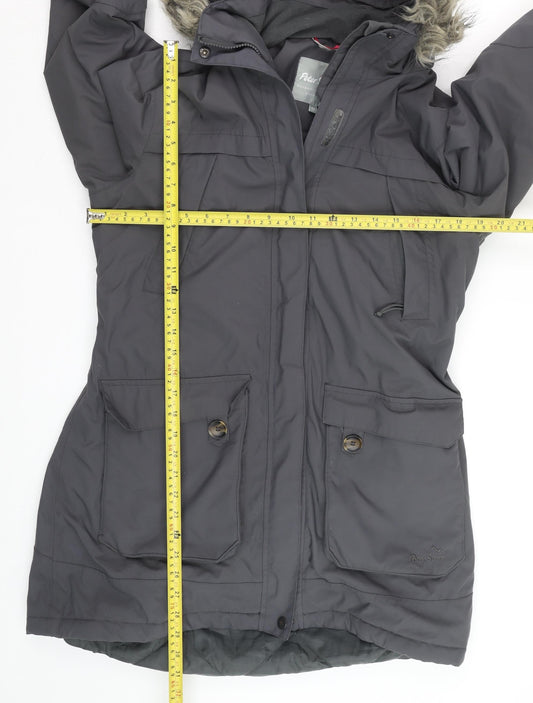 Womens UK Size 12 Peter Storm Grey Parka Coat