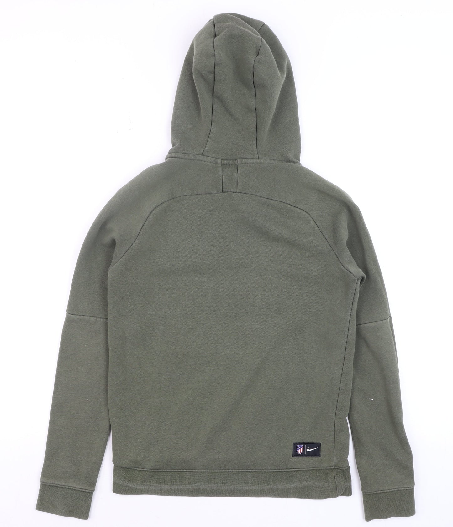 Teens UK Size M Nike Green Pullover Hoodie