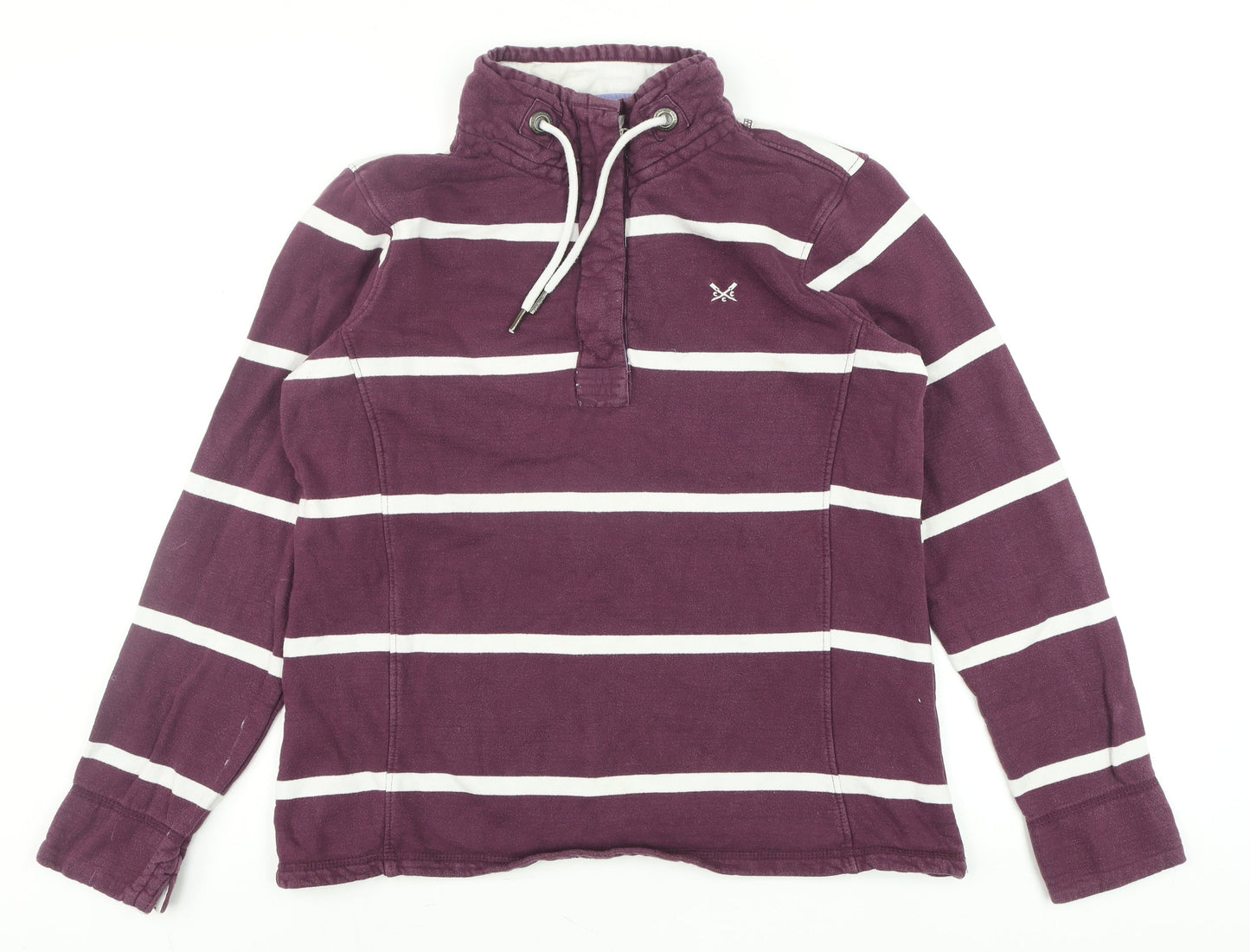 Womens UK Size 10 Crew Clothing Company Purple Pullover Sweatshirt