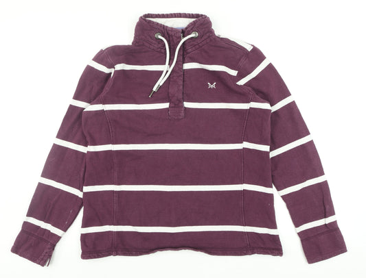 Womens UK Size 10 Crew Clothing Company Purple Pullover Sweatshirt