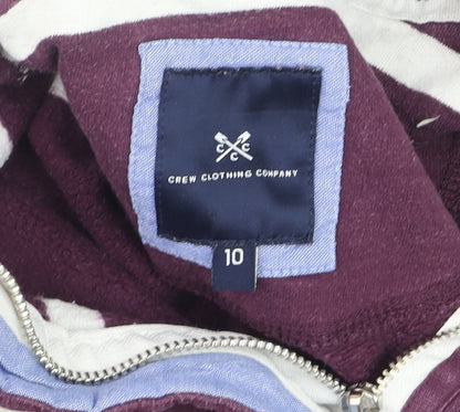 Womens UK Size 10 Crew Clothing Company Purple Pullover Sweatshirt