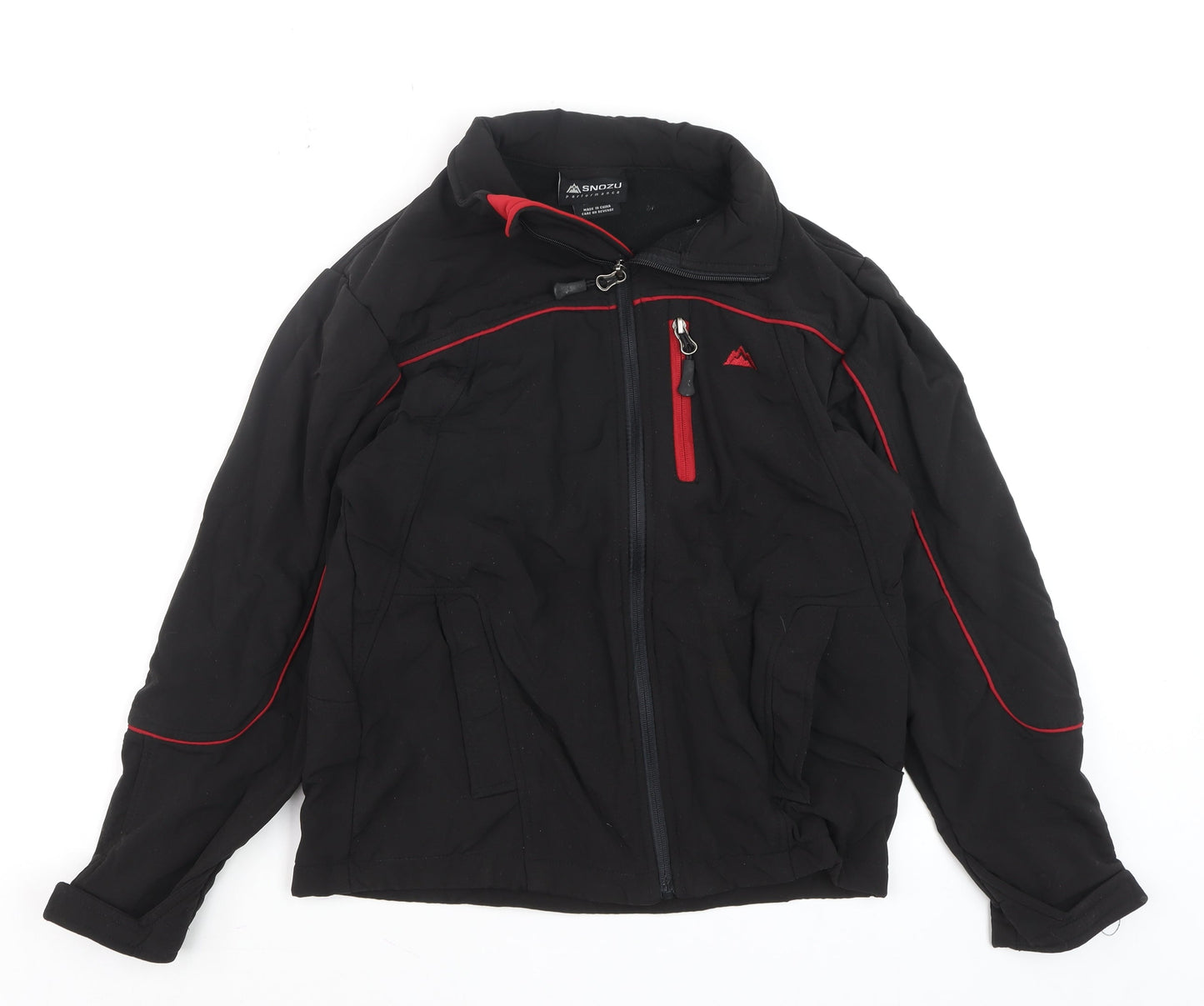 Womens UK Size M Snozu Black Hiking Walking Running & Jogging Jacket