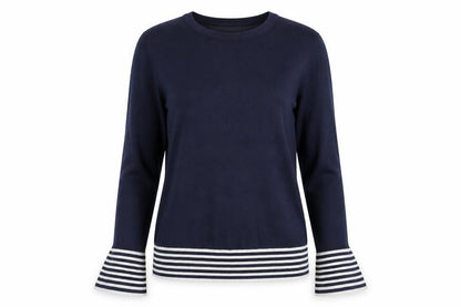 Womens UK Size 10 Boden Blue Basic T-Shirt