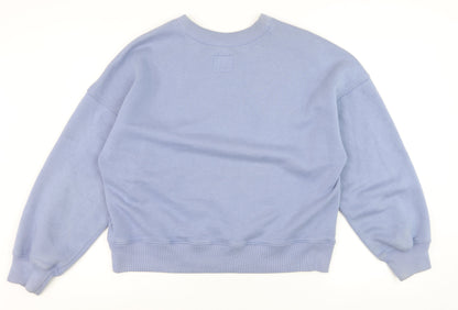 Mens UK Size M Abercrombie & Fitch Blue Pullover Sweatshirt