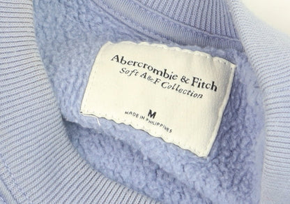 Mens UK Size M Abercrombie & Fitch Blue Pullover Sweatshirt