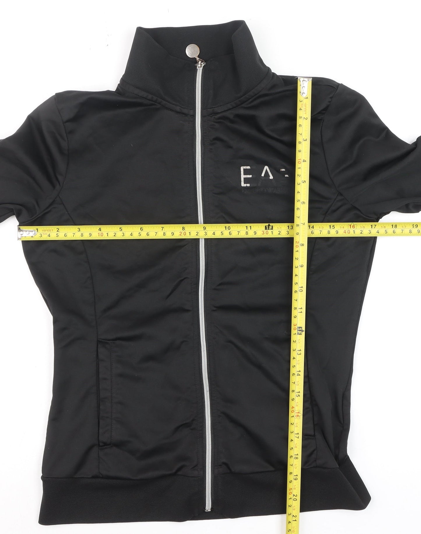 Mens UK Size S Emporio Armani Black Basic Jacket