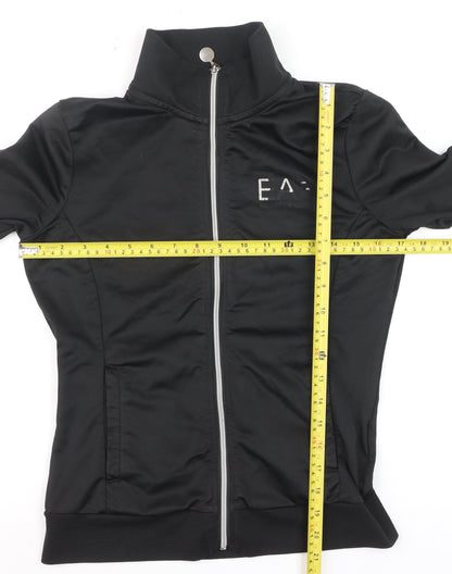 Mens UK Size S Emporio Armani Black Basic Jacket