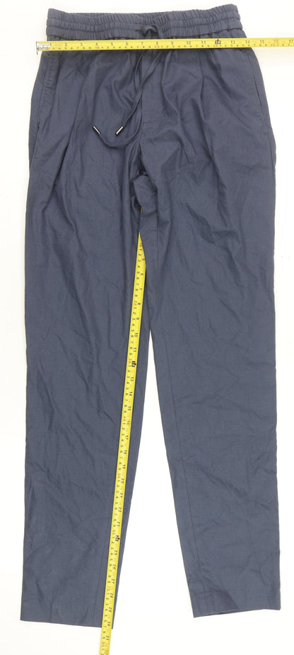Mens UK Size M Tommy Hilfiger Regular Fit Chino Blue Trousers