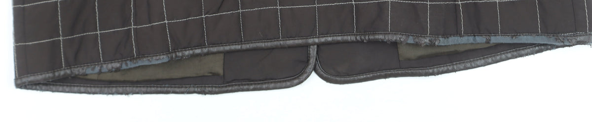 Mens UK Size 40 Basler Brown Quilted Coat