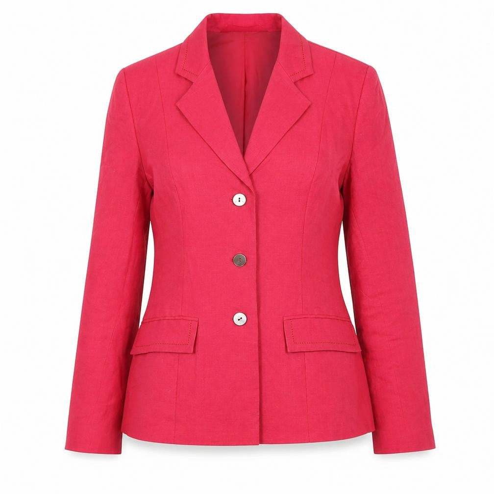 Womens UK Size 10 Laura Ashley Regular Pink Blazer