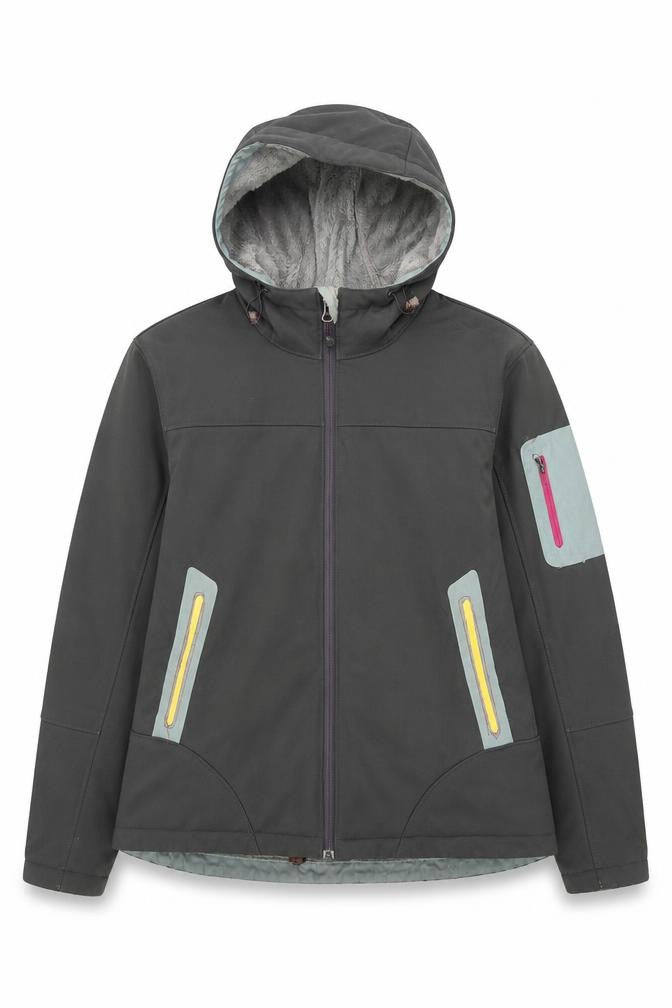 Mens UK Size L Eddie Bauer Black Softshell