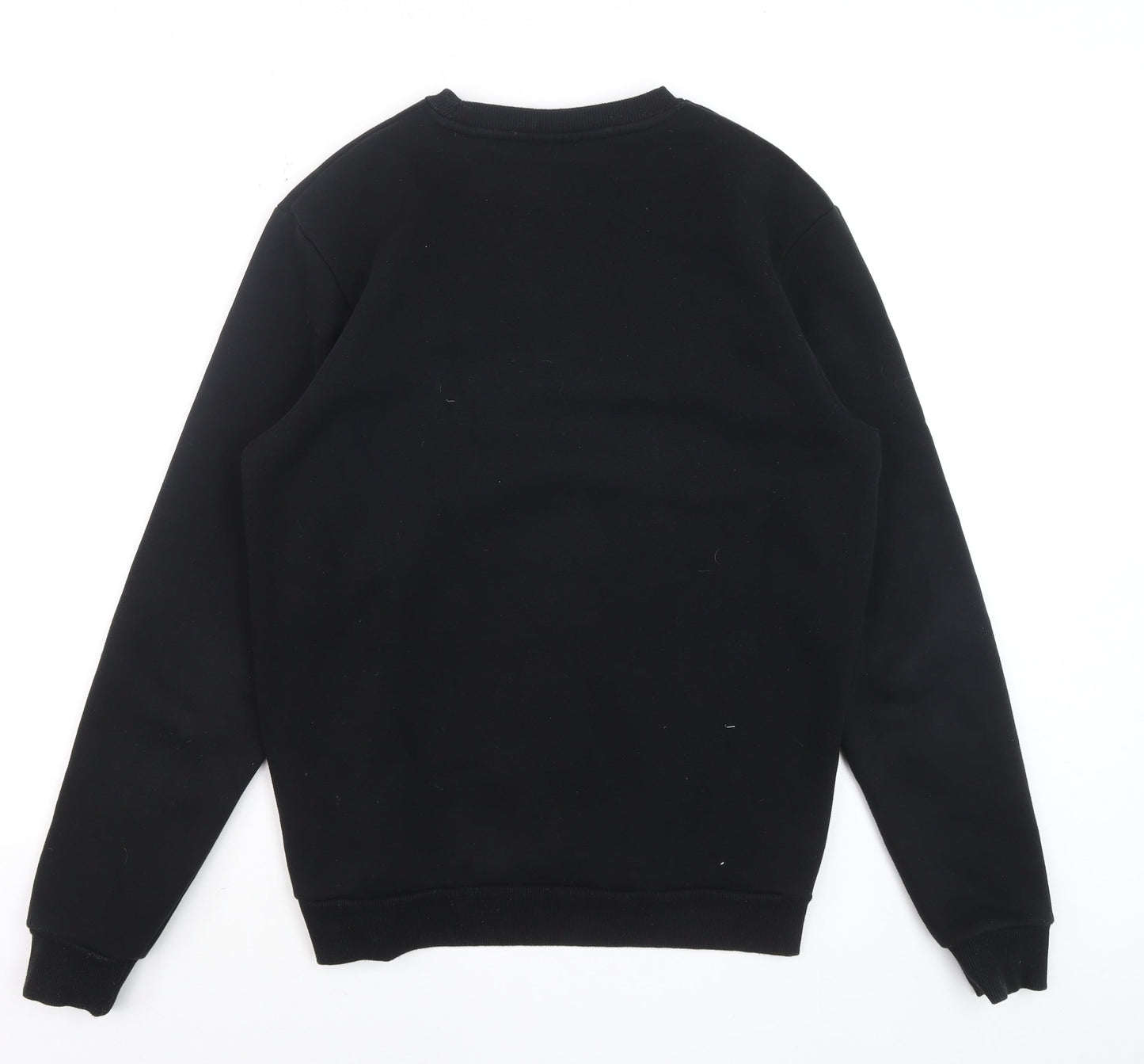 Mens UK Size S FILA Black Pullover Sweatshirt