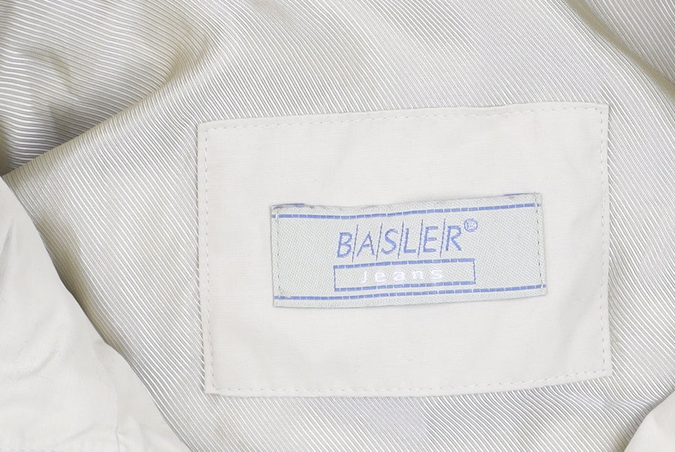 Mens UK Size M Basler Beige Rain Coat