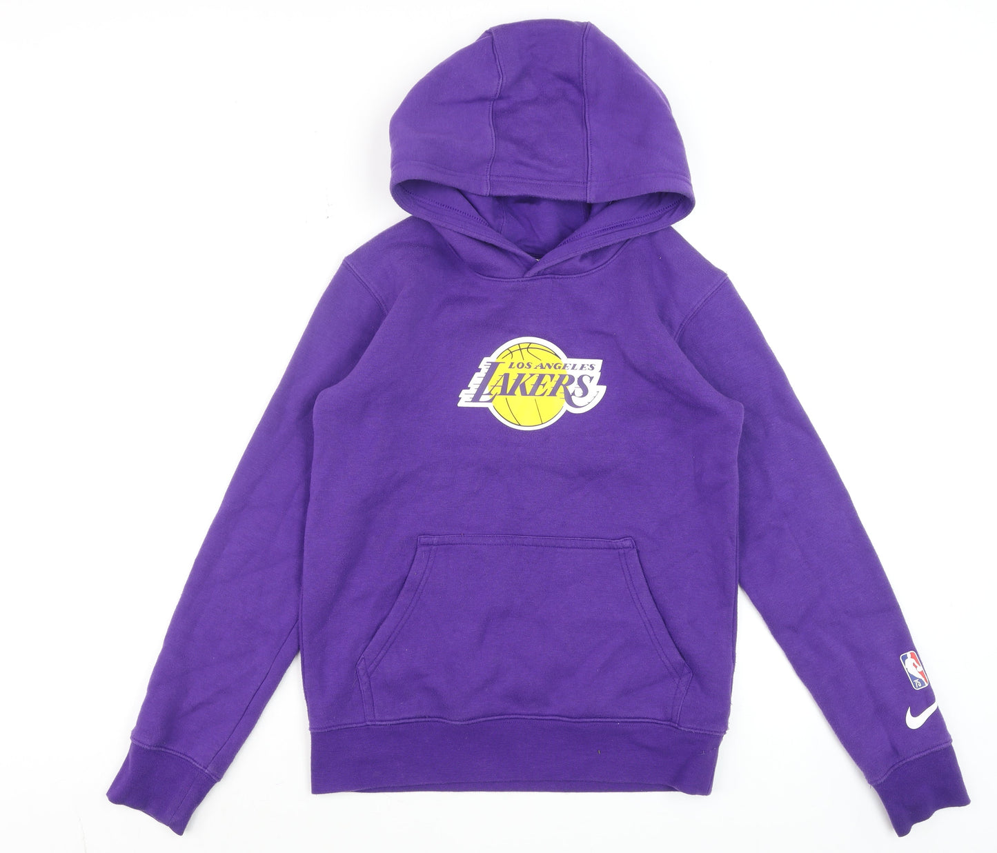 Teens UK Size M Nike Purple Pullover Hoodie