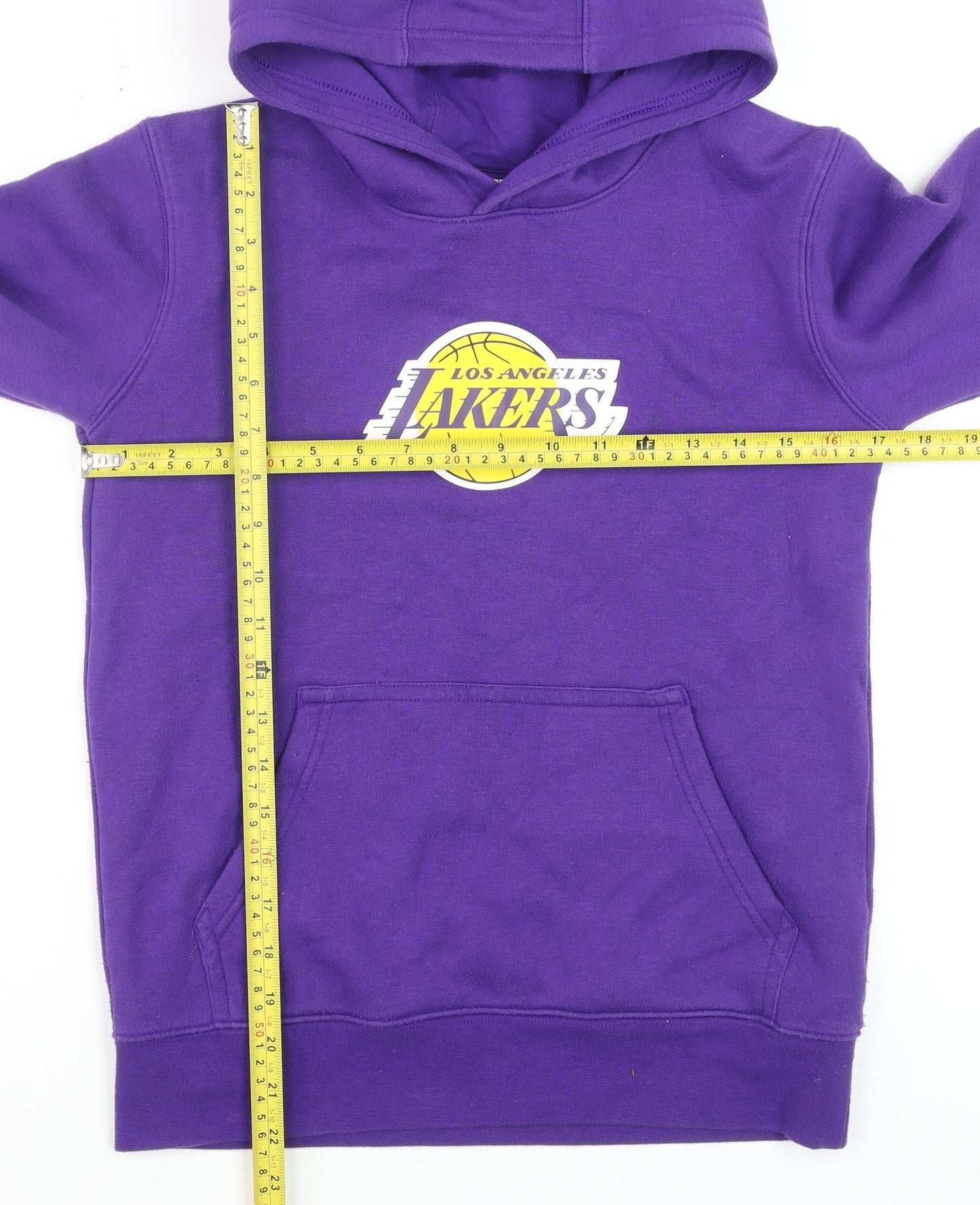 Teens UK Size M Nike Purple Pullover Hoodie